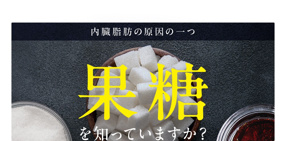 内臓脂肪の原因の一つ 果糖を知っていますか？