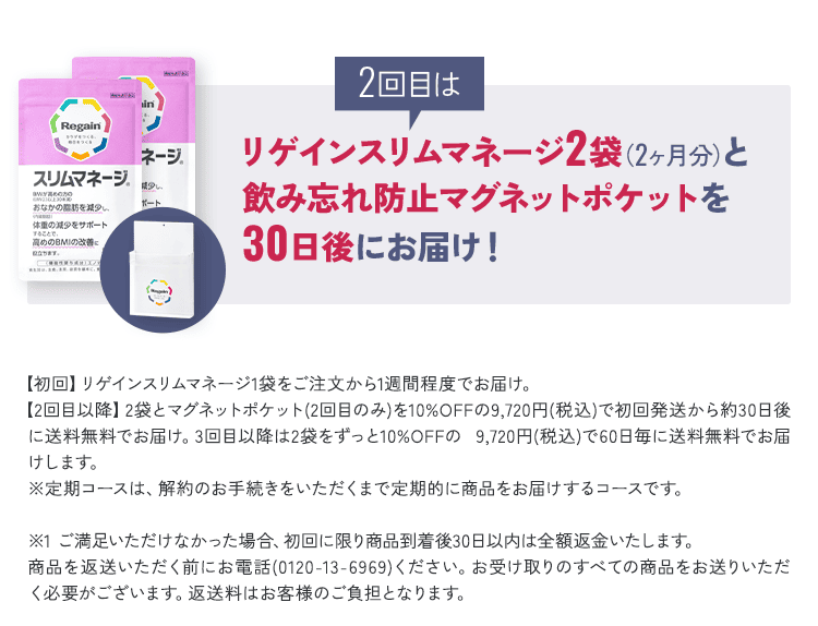 第一三共ヘルスケアから新発売！スリムマネージ