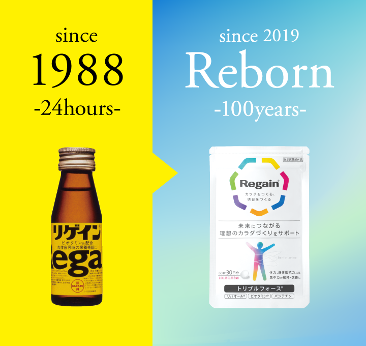 since 1988／since 2019 Reborn